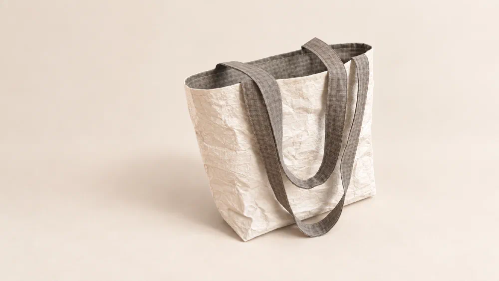 Handmade Japanese Paper Tote Bag